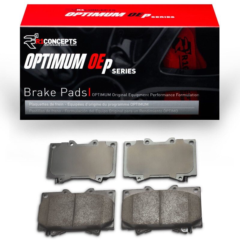 Lexus LX470 Brake Pads - Front - R1 Concepts - Optimum OE - `98-`07